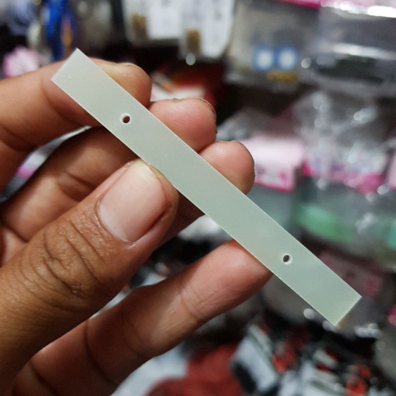 STIK REM FIBER PUTIH POLOS TAMIYA SLOOP (1PCS)