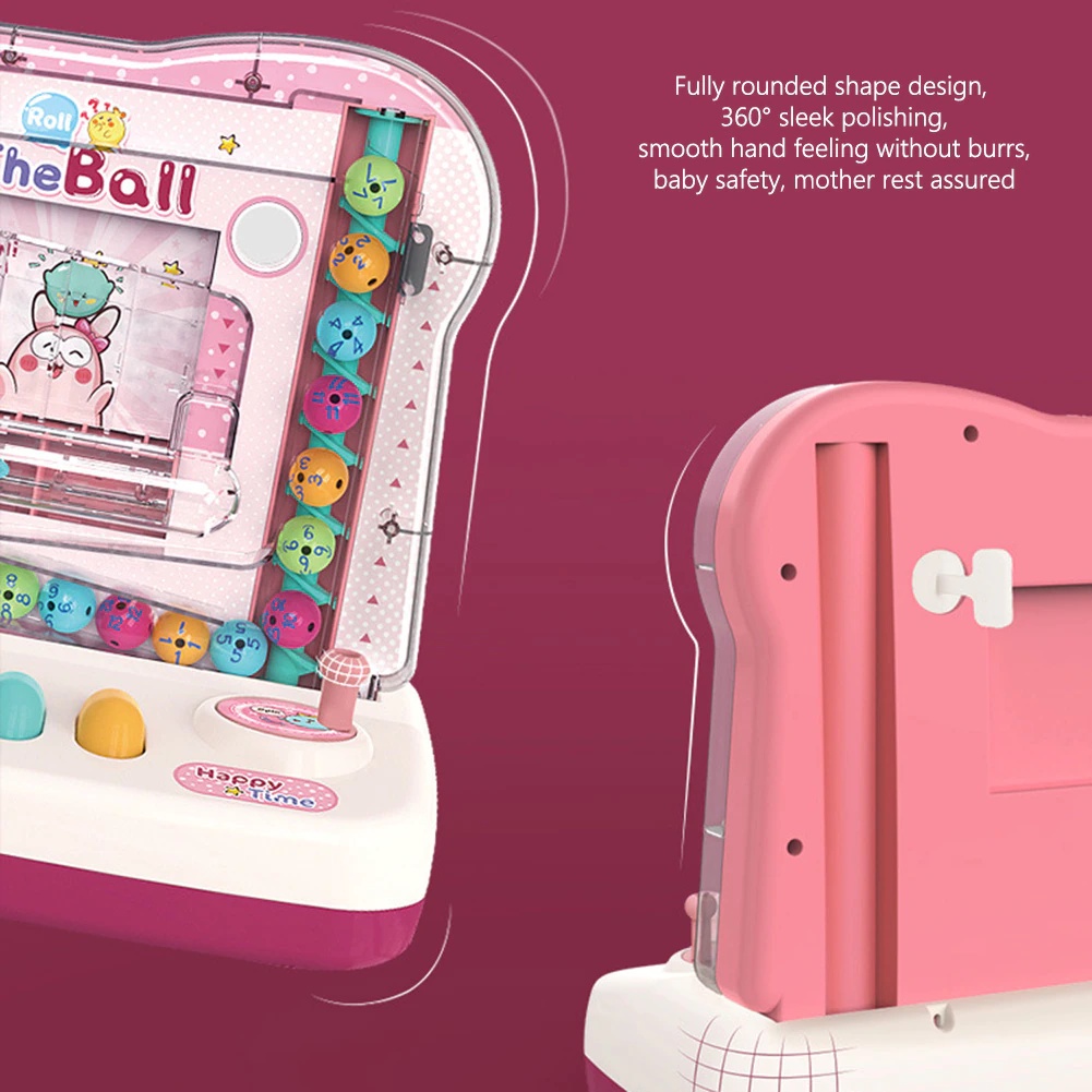 Mainan Edukasi Anak Puzzle Roll The Ball Game Machine