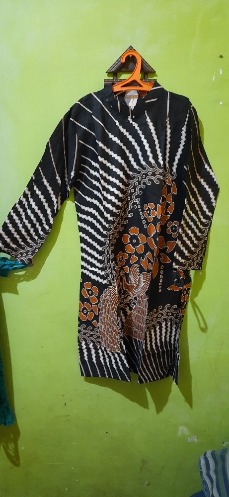 Terlaris Serut Genes Jelita Tunic Navbor Yelbor Whitbor Creambor Tunik Batik Modern Hrb030 Dolbi Dob