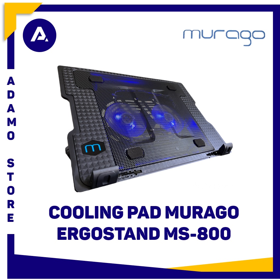 Cooling Pad Laptop Murago MS-800 MS 800 Kipas Fan Pendingin Notebook