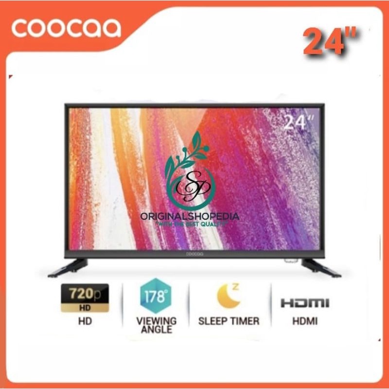 LED TV COOCAA 24 INCH COOCAA 24" 24D3A TV LED 24IN BERGARANSI RESMI