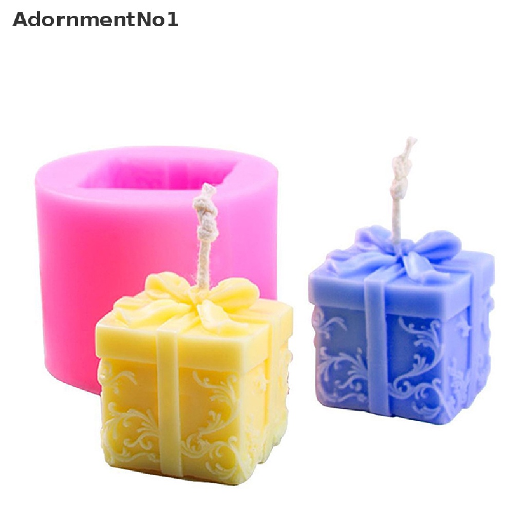 (AdornmentNo1) Cetakan Lilin / Sabun 3D DIY Bahan Silikon Untuk Dekorasi