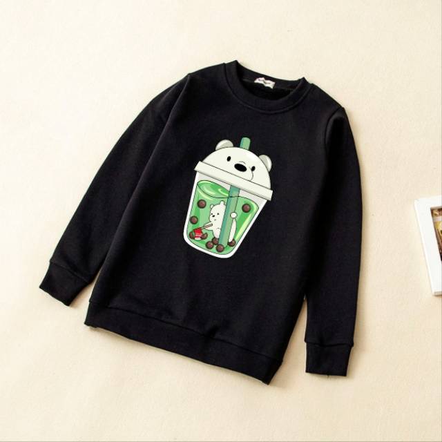 SWEATER ANAK BOBA BEAR / SWEATER ANAK WANITA TEBAL