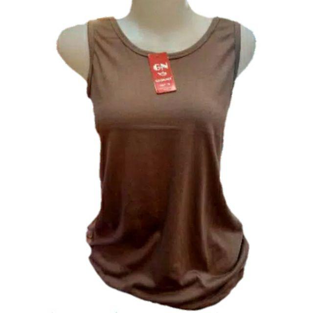 Singlet Golden Nick Tank Top GN Katun-Coklat