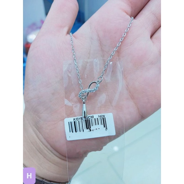 Kalung Koye Silver Titanium Anti Karat 7934078B