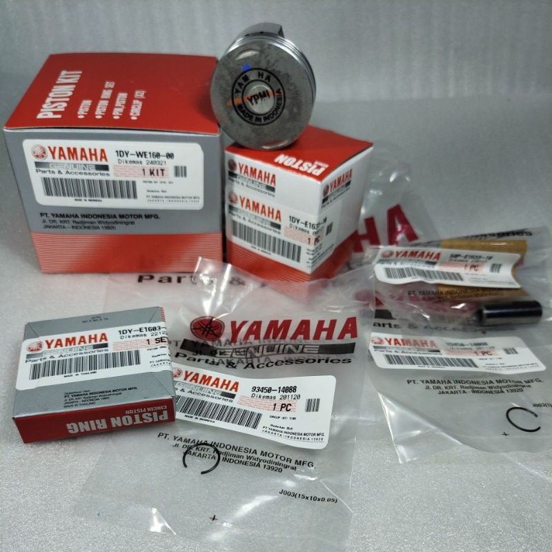 piston kit ukuran standar yamaha jupiter z1 original