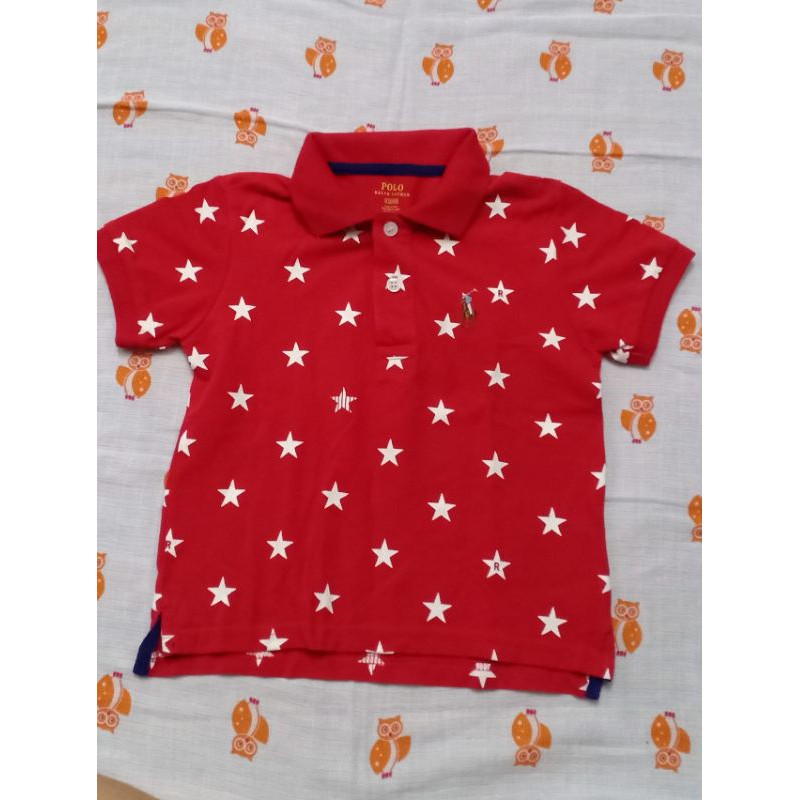 Baju Kaos Poloshirt Anak Laki Cowok Polo Ralph Lauren 4-5 Tahun Murah Original