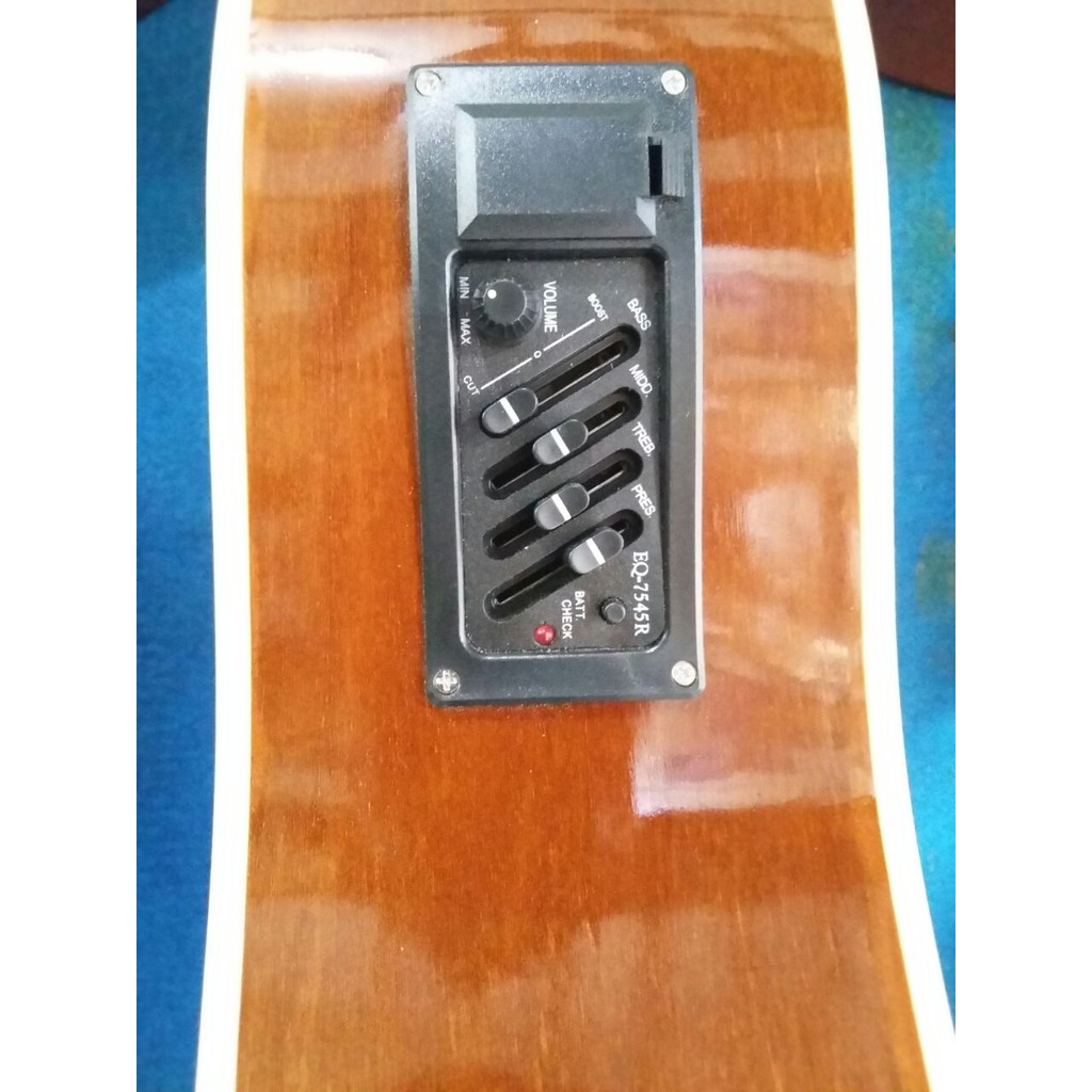 Gitar Akustik Elektrik Merk Yamaha Tipe F310 Jumbo Natural Eq-7545 R Trusrod Jakarta Murah