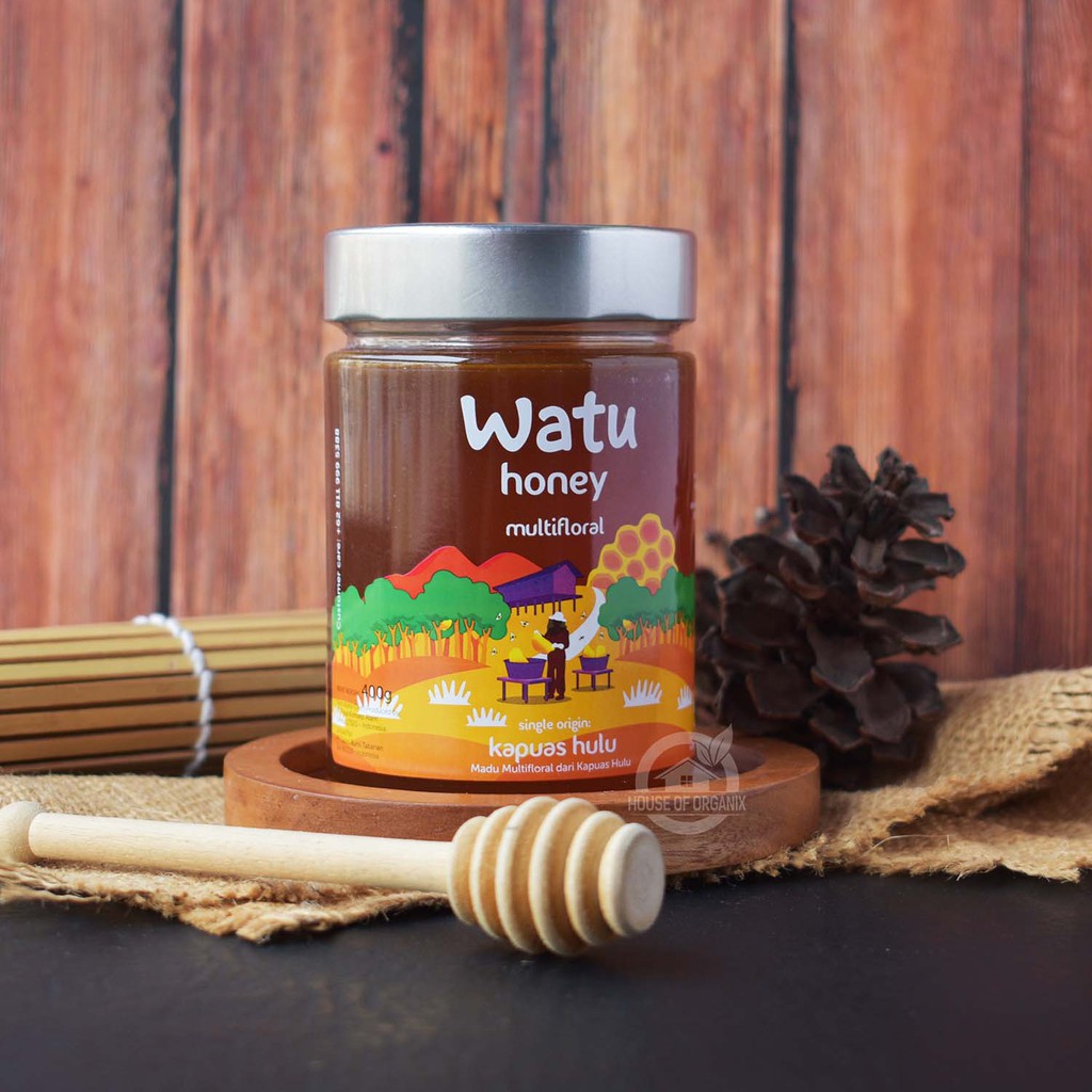 Watu Multifloral Honey Kapuas Hulu 400 Gr