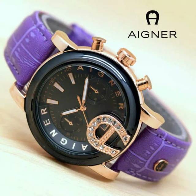 Jam Tangan Wanita Aigner Bari BlackRose