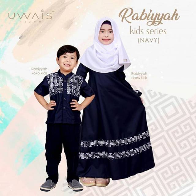 Rabiyyah dress dan koko kids by uwais hijab