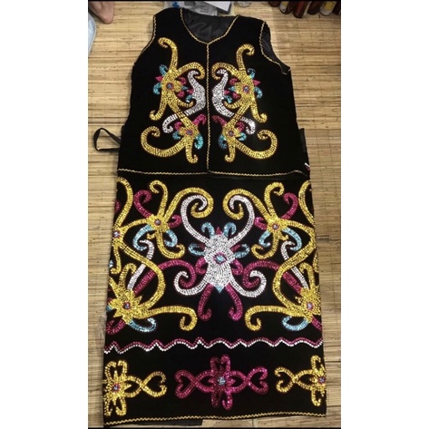 Baju Adat Dayak Dewasa perempuan | baju dayak kalimantan