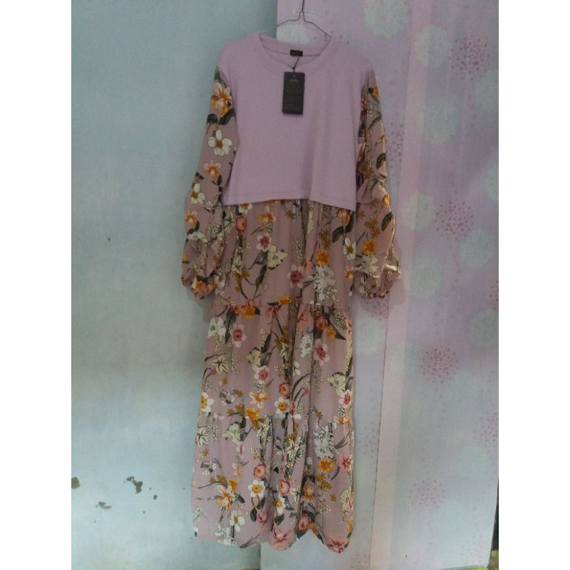 DRESS EXTU LILAC KNIT