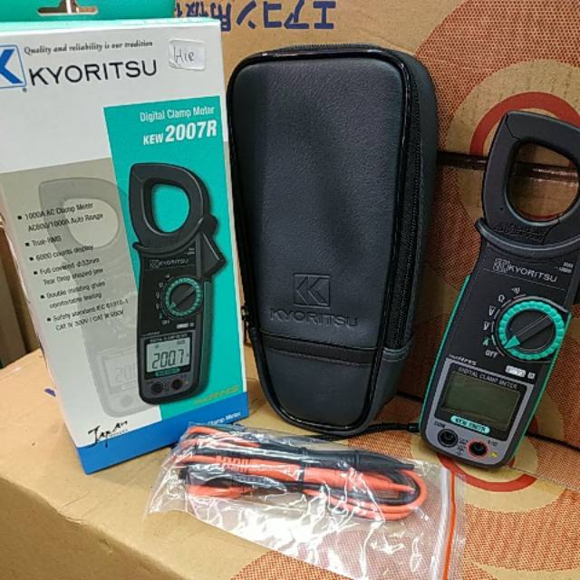 Digital clamp meter kyoritsu 2007 R Tang ampere digital