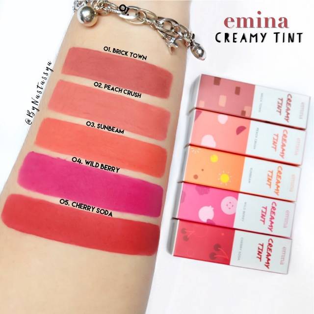 ❤️ MEMEY ❤️ EMINA Creamy Tint 3.6gr