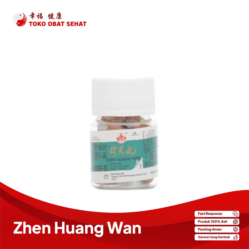 ZHEN HUANG WAN obat darah kotor - bisul - gatal gatal kulit herbal