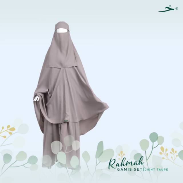 Rahmah Set Gamis Khimar - Khadijah Indonesia