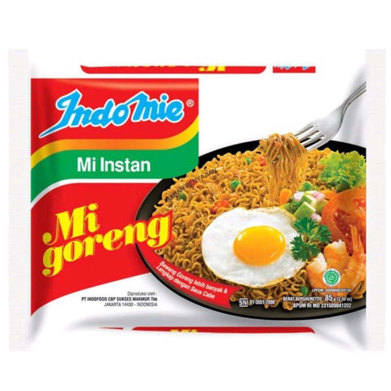 Indomie Goreng Spc 86 Gr/ Mie Sedap Goreng 87 Gr