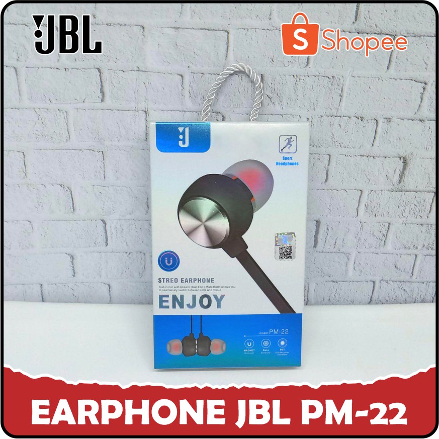 41252 | HF-JBL PM-22 | Headset JBL PM-22 Stereo Earphone