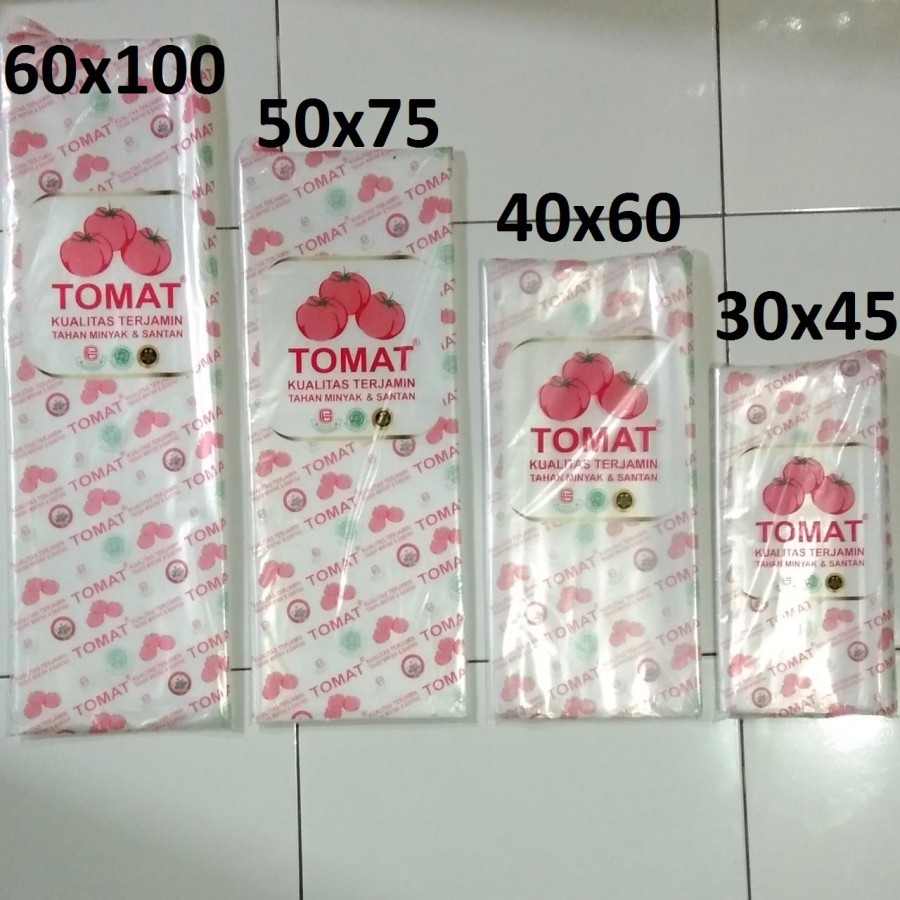 Jual Plastik Pe Tomat Ukuran X X X X X Shopee Indonesia