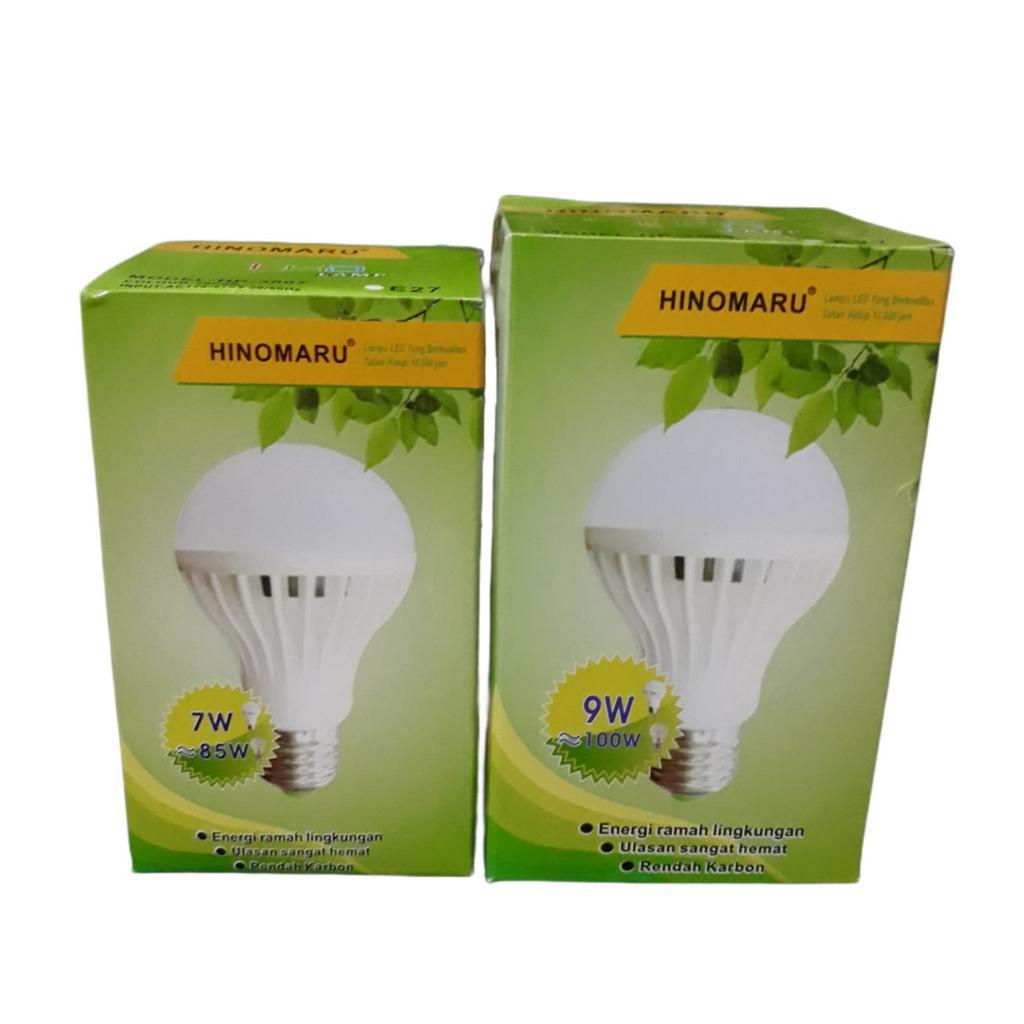 [COD] LAMPU BULB LED HINOMARU UKURAN 7 WATT DAN 9 WATT MURAH