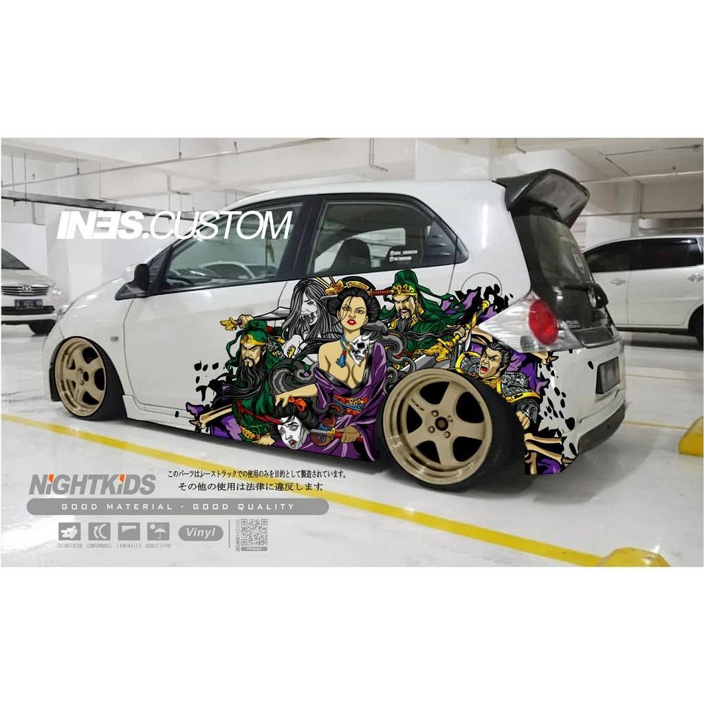 decal mobil stiker decal mobil brio
