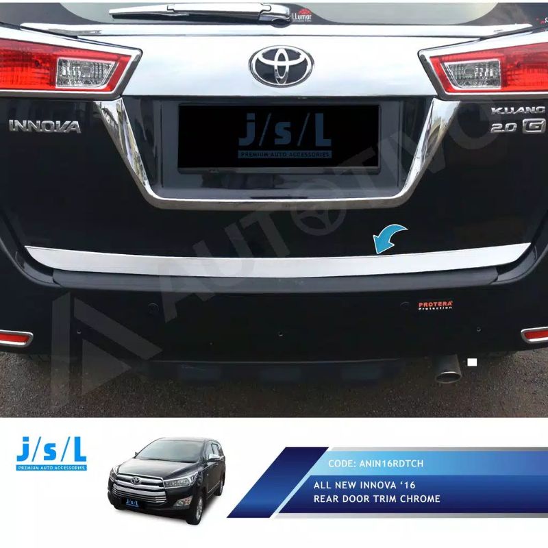 List pintu belakang all new Innova 2016  Chrome jsl