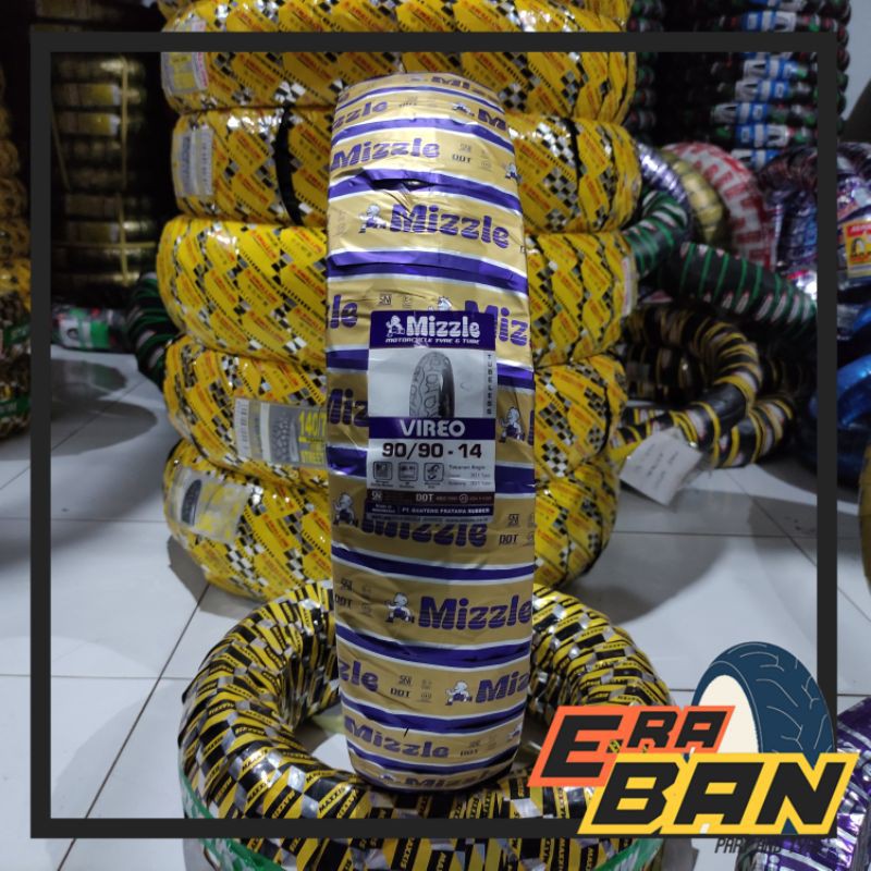 BAN MIZZLE VIREO 80 90 RING 14 TUBELESS MATIC