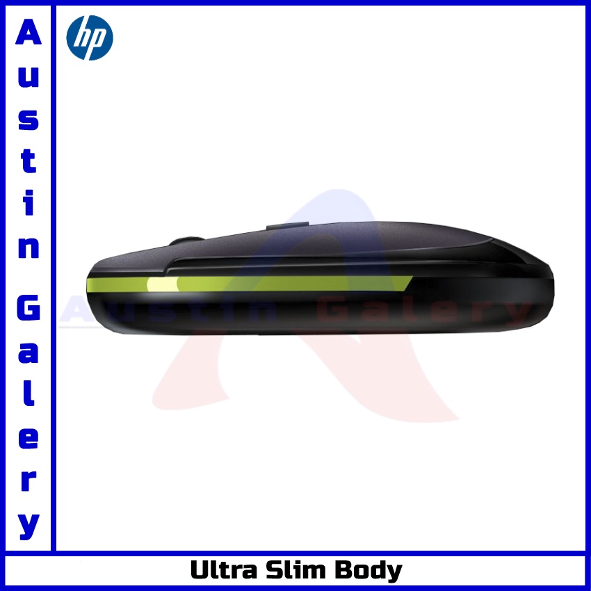 Mouse Wireless HP U3500 1600DPI Ultra Slim Mouse Wireless 2.4G Untuk PC Laptop Komputer