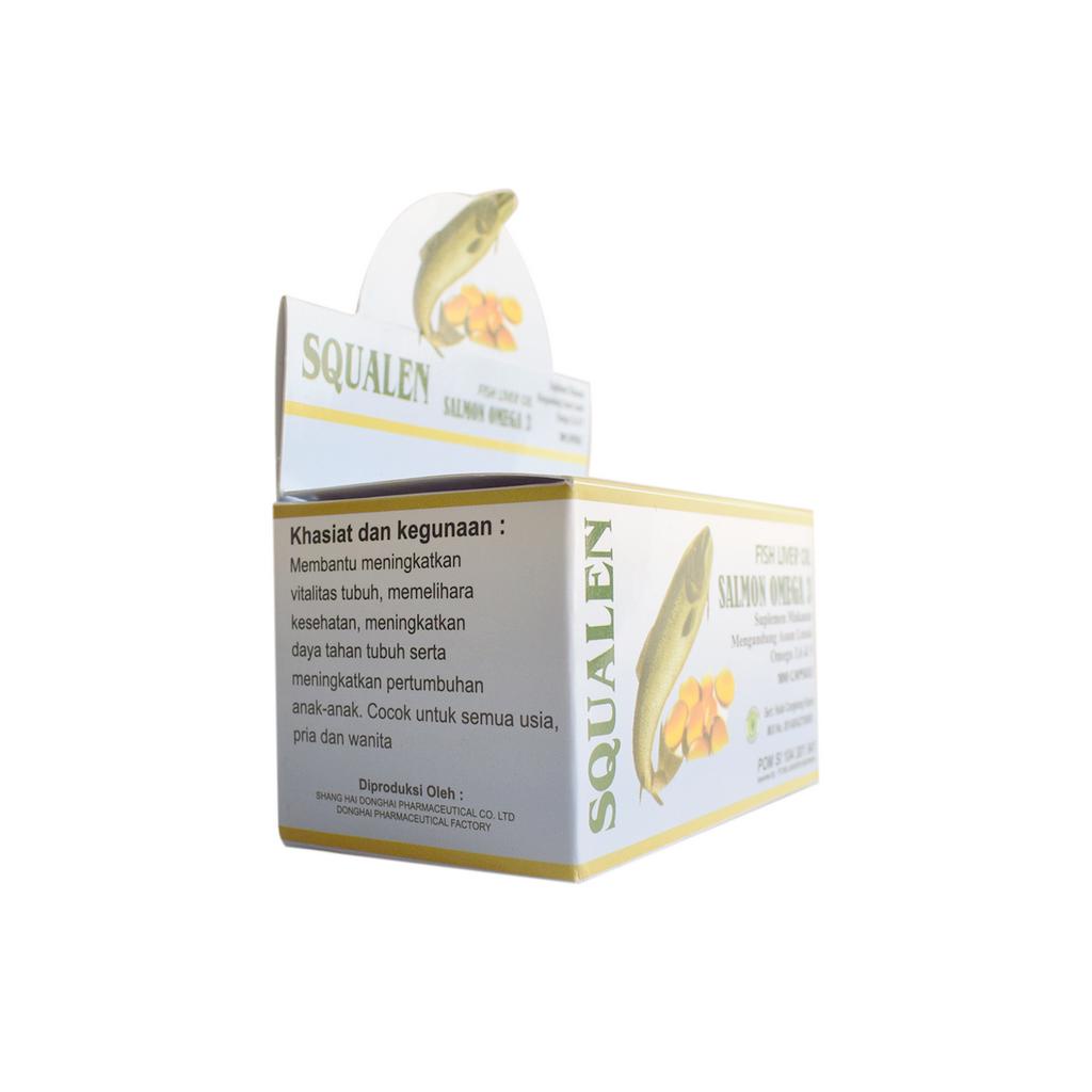

SQUALENE Minyak Ikan Hati Salmon Vitamin Penambah Nafsu Makan Anak