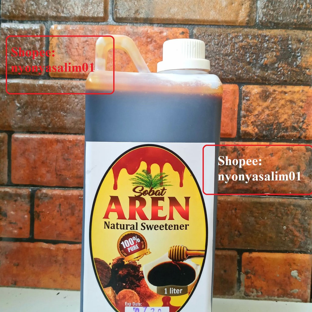 

Gula Aren Premium, Bentuk Cair 1 liter (100% Aren) Tanpa pengawet dan perasa