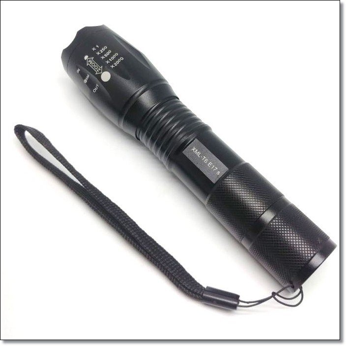 TaffLED E17s Senter LED Cree XM-L T6 3800 Lumens