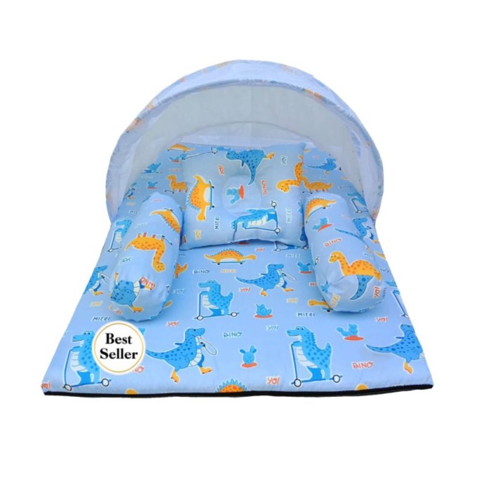Harga KASUR BAYI MATRAS KELAMBU SET BANTAL GULING BISA COD