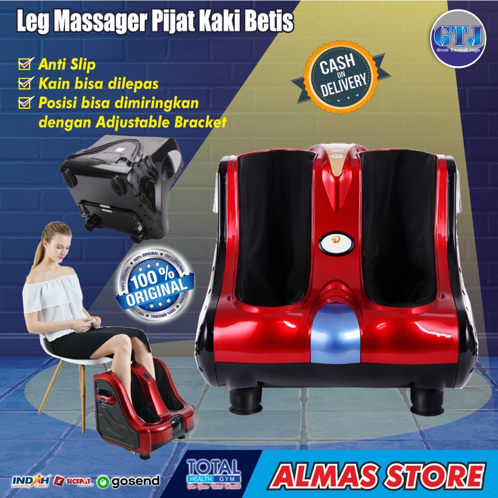 Alat PIJAT Kaki dan Betis Shiatsu FOOT Massager terapi Elektrik Leg Beauty massage Pijit Murah COD
