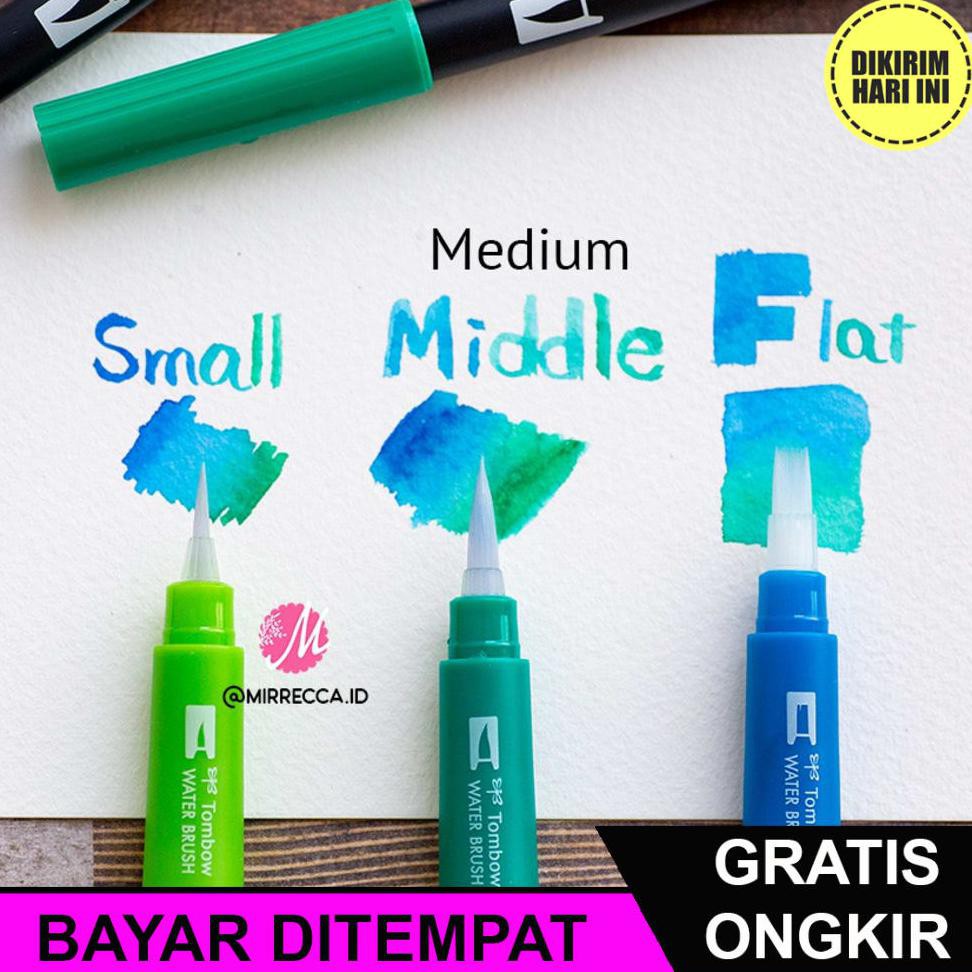 

(BAYAR DITEMPAT) RD2613 TOMBOW WATER BRUSH KUAS BLENDING