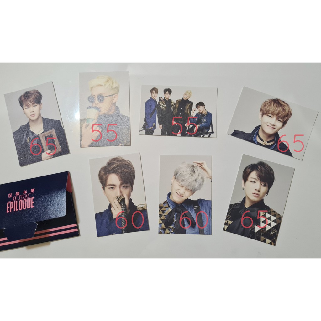 Official Mini Photocard Epilogue