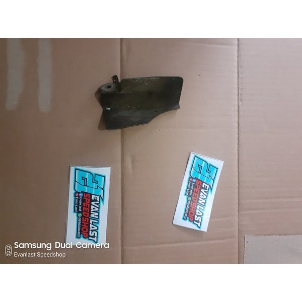 plat cover dudukan rangka knalpot cbr 150 old