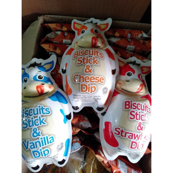 

[35 gram] biskitop stik plus selai