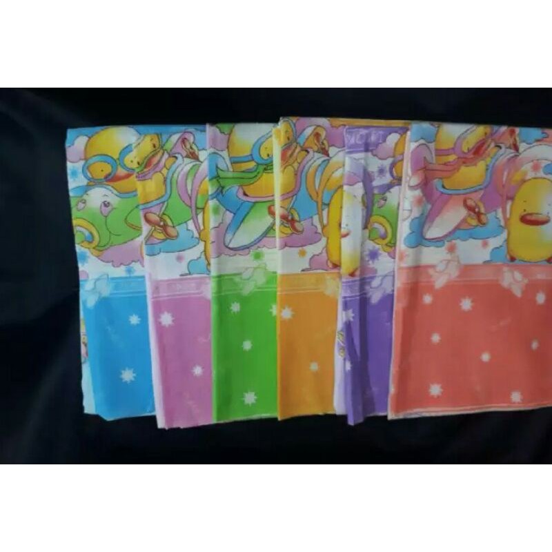 6 pcs bedongan bayi 110 x 90 / planel bayi / bedongan murah