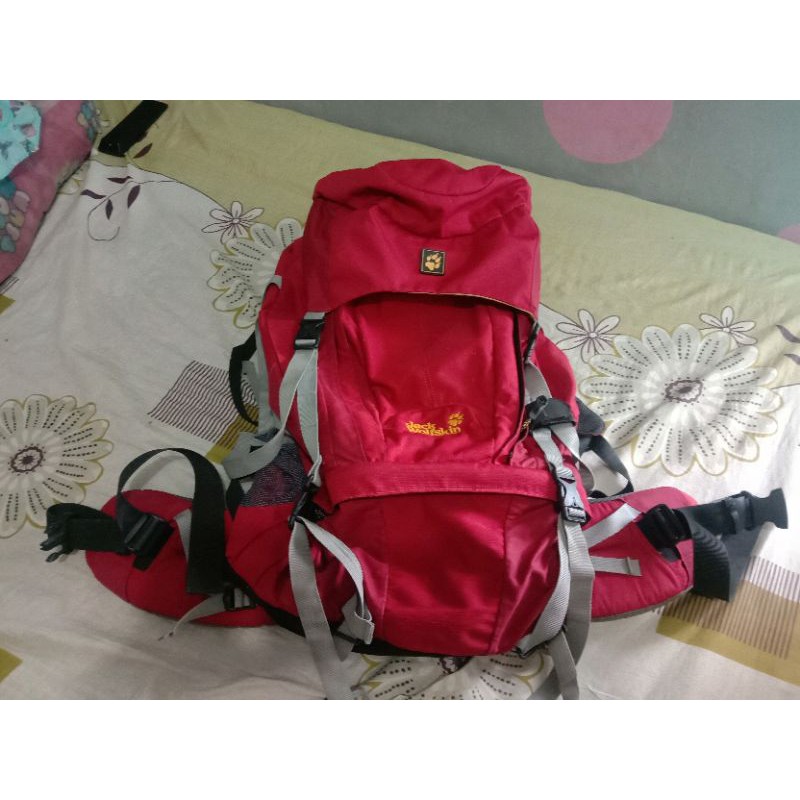 Carrier Keril Tas Gunung Jack Wolfskin Denali 60L