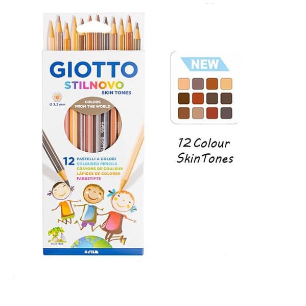 

GIOTTO STILNOVO SKIN TONES 12 COLOUR