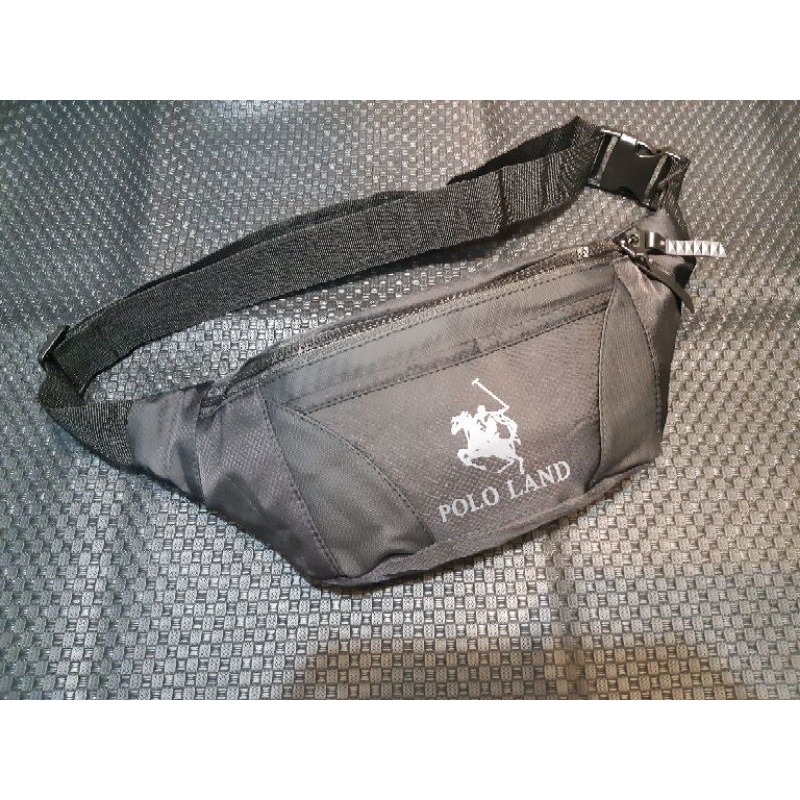 TAS SELEMPANG PRIA ANTI AIR DISTRO BAHAN PREMIUM / WAISTBAG WATERPROOF