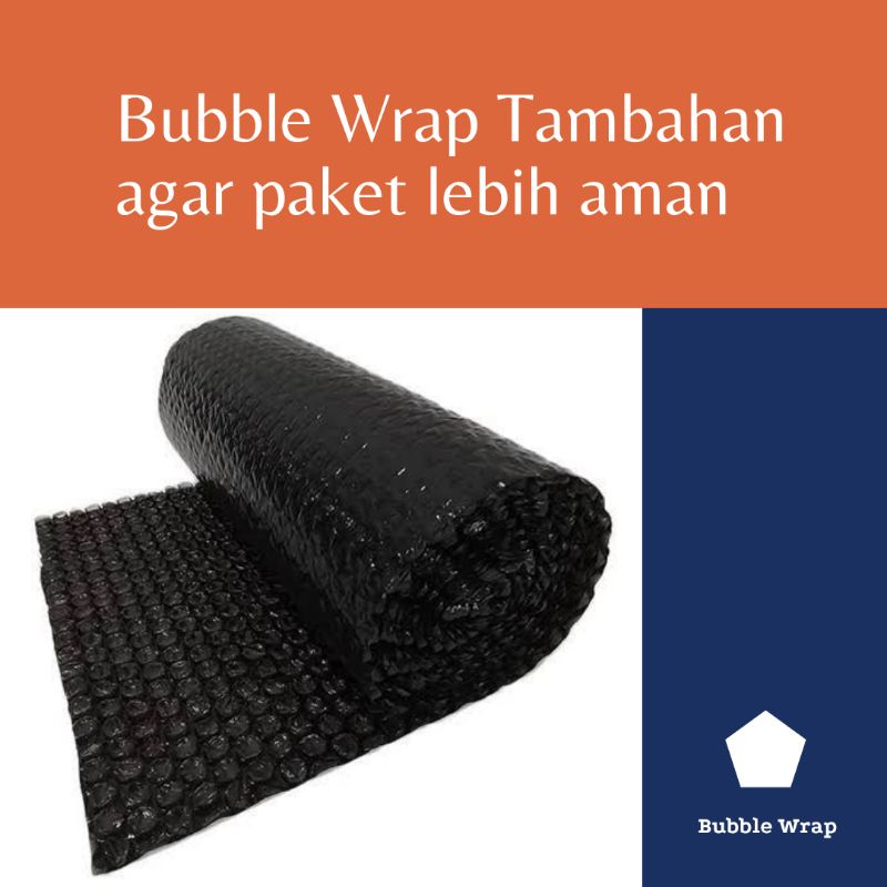 Tambahan Bubble Wrap agar paket lebih aman