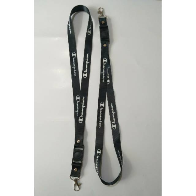 

Lanyard Champion Original / tali Id Card Champion / Aksesoris Gantungan Kunci