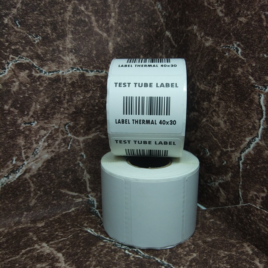 LABEL THERMAL 40x30mm, 40x30 LABEL TABUNG SPESIMEN DARAH URIN