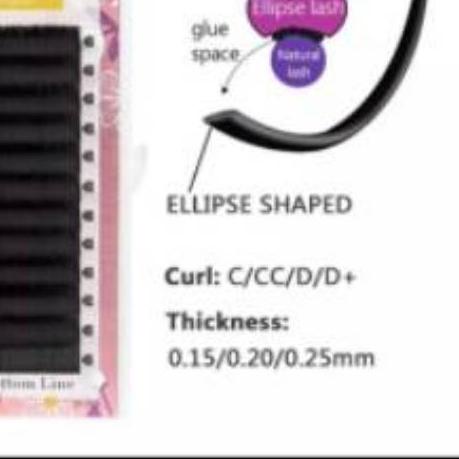 ❊ yelix black ellipse ♣