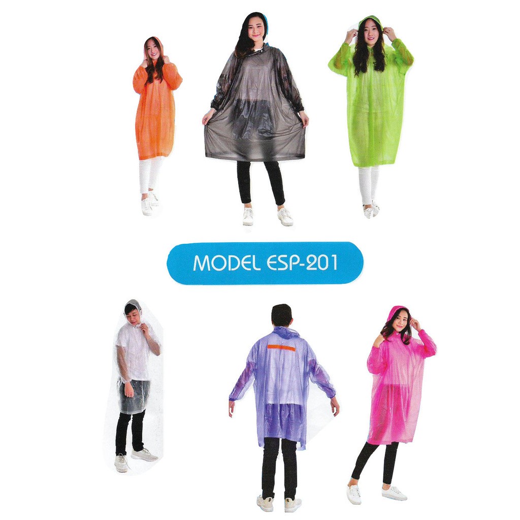 PREMIUM Jas Hujan Terusan EVA winfu - Raincoat Mantel Hujan Dewasa Semi Transparan Polos - Jas Hujan Ponco Lengan - Jas hujan Wanita Pria - Jas Hujan Travel - Jas Hujan Poncho Lightweight Dewasa ( COD )