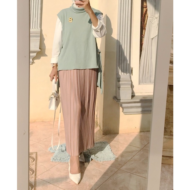 Mizu Vest + Inner (Putih)-1