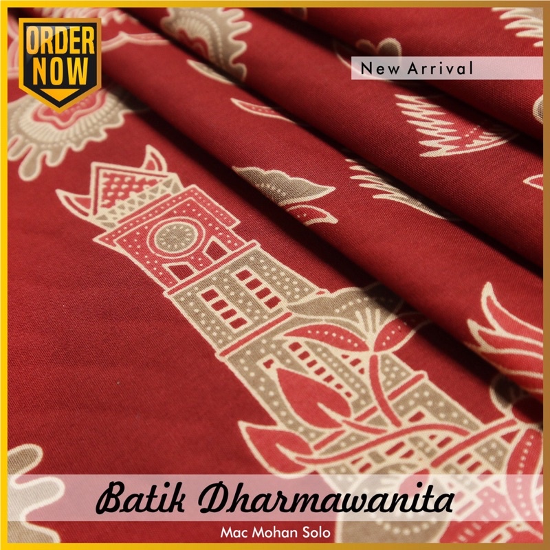 {NEW ARRIVAL} KAIN BATIK KATUN DHARMAWANITA SERAGAM BATIK COTTON DHARMA DARMA WANITA TERBARU TUNIK KEMEJA BLAZER BAJU PERSATUAN INDONESIA PER 0.5M BY MACMOHAN