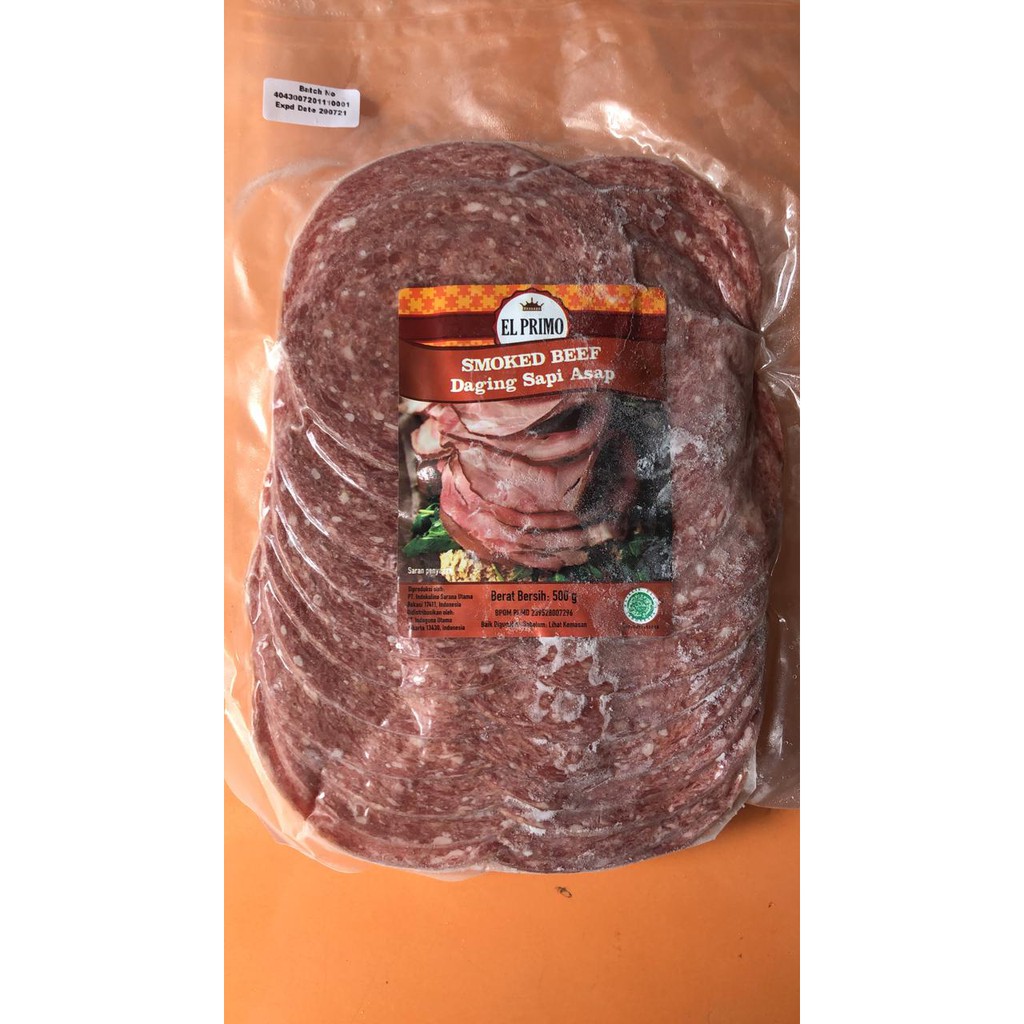 

El Primo Smoked beef / Daging sapi asap EL primo 500 gr